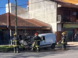 van de incendio en el mondongo